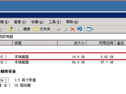 c盘空间为0