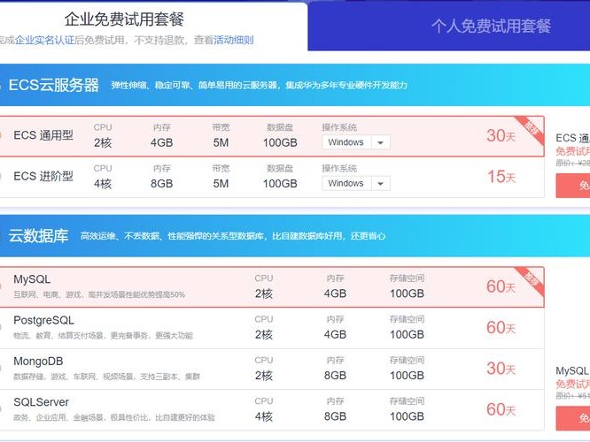 试用收费