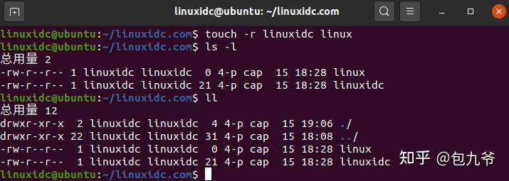 linux中touch命令是什么