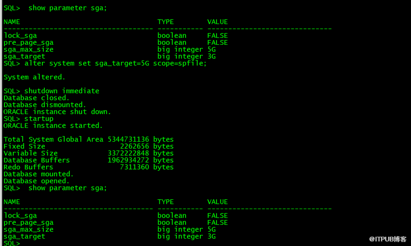 如何进行ORACLE RAC SGA参数调整