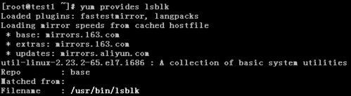 Linux命令lsblk的用法（linux lsblk命令）