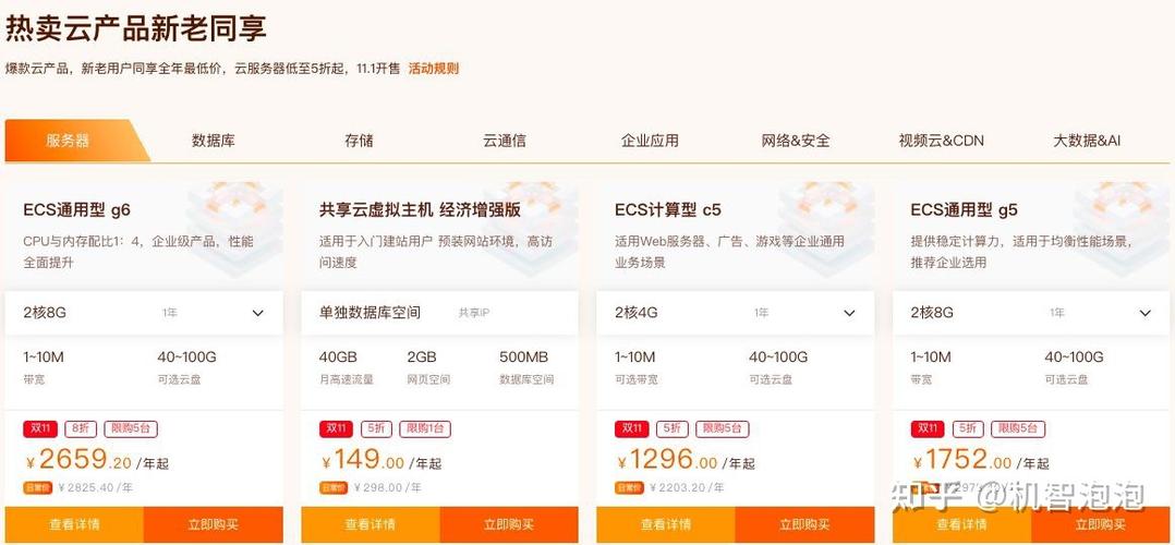 临时云服务器收费