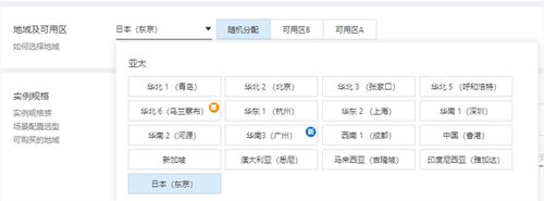 阿里云日本服务器地址