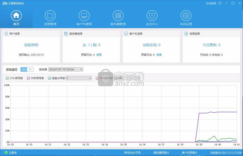 无盘服务器云更新
