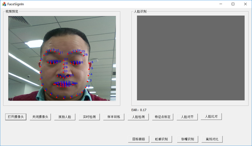 人脸识别检测项目实战
