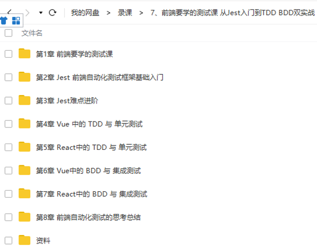 【实战】一、Jest 前端自动化测试框架基础入门（四） —— 前端要学的测试课 从Jest入门到TDD BDD双实战（四）