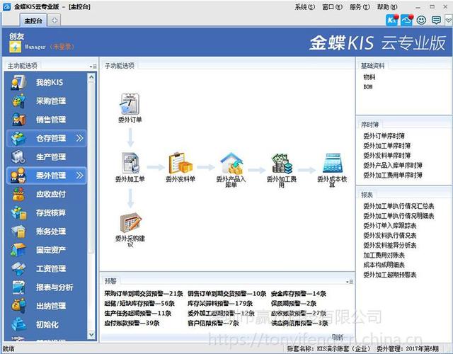 金蝶云软件有服务器吗