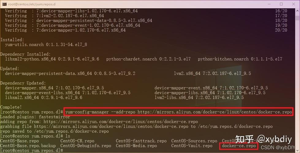 CentOS Linux Yum Docker安装与升级