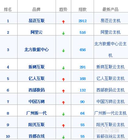 全世界有几大云服务器公司