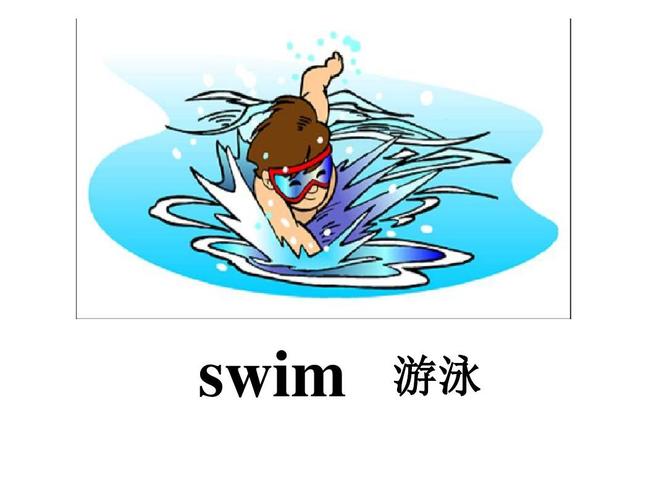 游泳的英语怎么说?