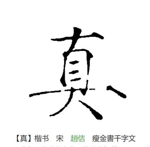 真怎么写?
