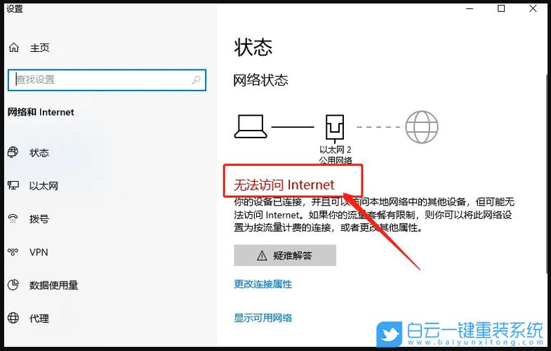 为什么电脑没有网络连接?