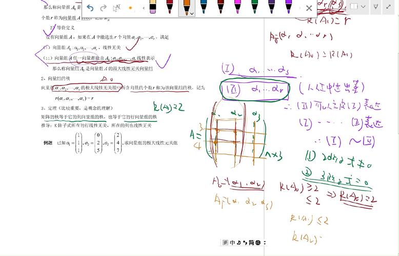 极大无关组怎么求?